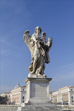 Bernini statue on Ponte Sant'Angelo bridge