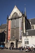 Church Nieuwe Kerk on the Dam or Dam Square