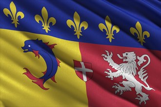 Flag of Rhone-Alpes