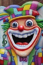 Laughing clown