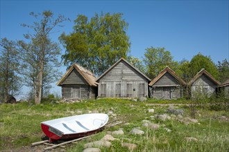 Historic fishing huts