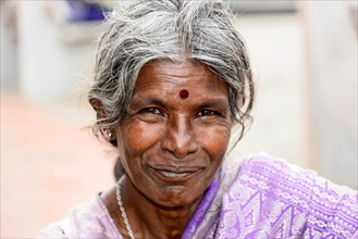 Elderly Indian woman