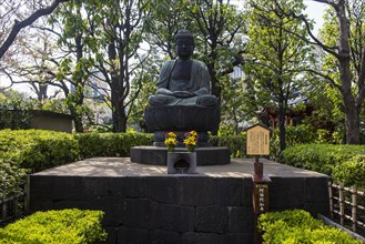 Buddha statue in the Senso-ji temple