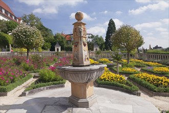 Pomeranzengarten garden at Schloss Leonberg castle