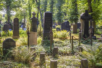 Graves at Stadtgottesacker cemetery