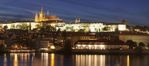 Vlatava River and Mala Strana