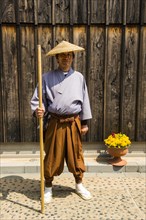 Man wearing a traditional dress