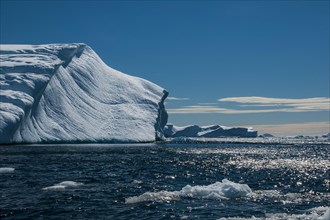 Huge icebergs