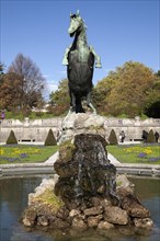 Pegasus Fountain in Mirabell Gardens