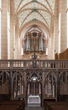Gothic nave with choir screen