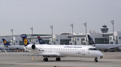 Lufthansa regional jet Bombardier CRJ700 'Bad Belzig'