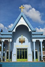 Catholic church in Areyskat near Phnom Penh