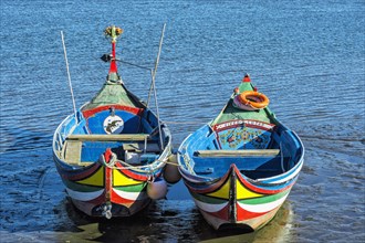 Colorful boats