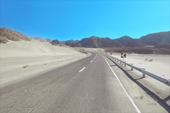 Roadway Sharm el-Sheikh to Dahab