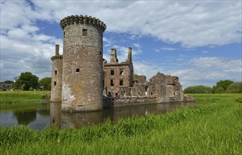 Ruins of Caerlaverock Castle
