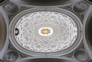 Dome of the Church of San Carlo alle Quattro Fontane