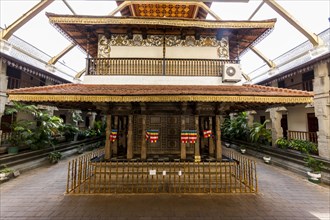 Holy Shrine in the Temple of the Sacred Tooth Relic