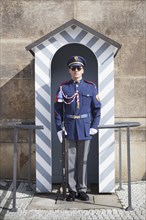 Palace guard at Prague Castle