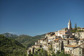 Medieval village in the mountains