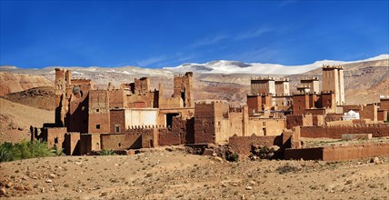 Glaoui Kasbah in the foothills of the Atlas mountains