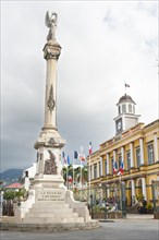 Victory column and old town hall