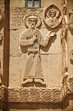 Bas-relief sculptures with scene from the Bible