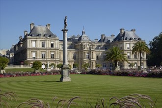 The Luxembourg Palace in the Jardin du Luxembourg