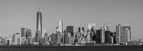Skyline at the southern tip of Manhattan