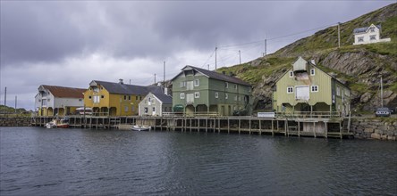 Restored fishing village of Nyksund