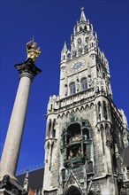 Town Hall tower with Glockenspiel