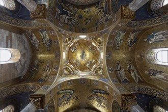 Dome with Byzantine mosaics