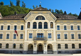 Government building of the Liechtenstein