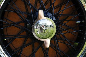 Wheel of a Mercedes-Benz S Rennsport Erdmann and Rossi