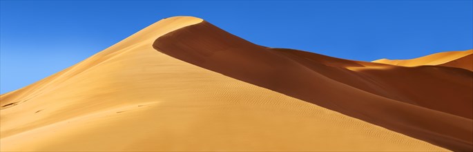 Sahara sand dunes of erg Chebbi