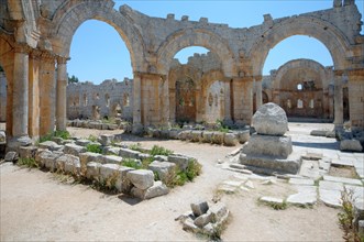 Remains of the pillar of Saint Simeon Stylites