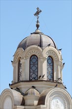 Dome of the orthodox Foros Church