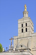 Avignon Cathedral with the Crucifix below