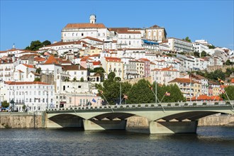 The old city and the University seen from across the Mondego river