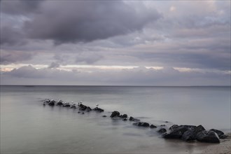 Dusk on the Baltic coast