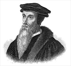 Portrait of Johannes Calvin or Jean Cauvin