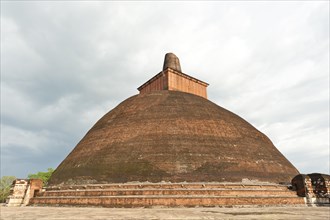 Great Stupa made of bricks