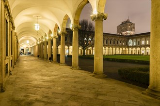 Late Baroque courtyard by Francesco Maria Richini