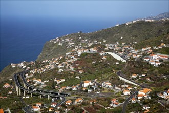 Village on the coast