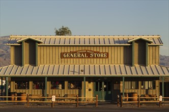 The general store in the morning light