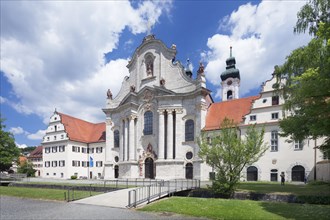 Monastery with baroque Zwiesel Cathedral