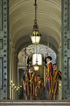 Swiss Guard in St. Peter's Cathedral