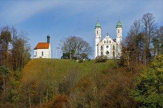 Leonhardskapelle chapel and Heilig-Kreuz-Kirche pilgrimage church