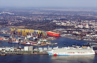 Bremen City Seaport area