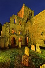 The ruins of Jedburgh Abbey