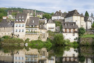 Townscape on the Dordogne River
